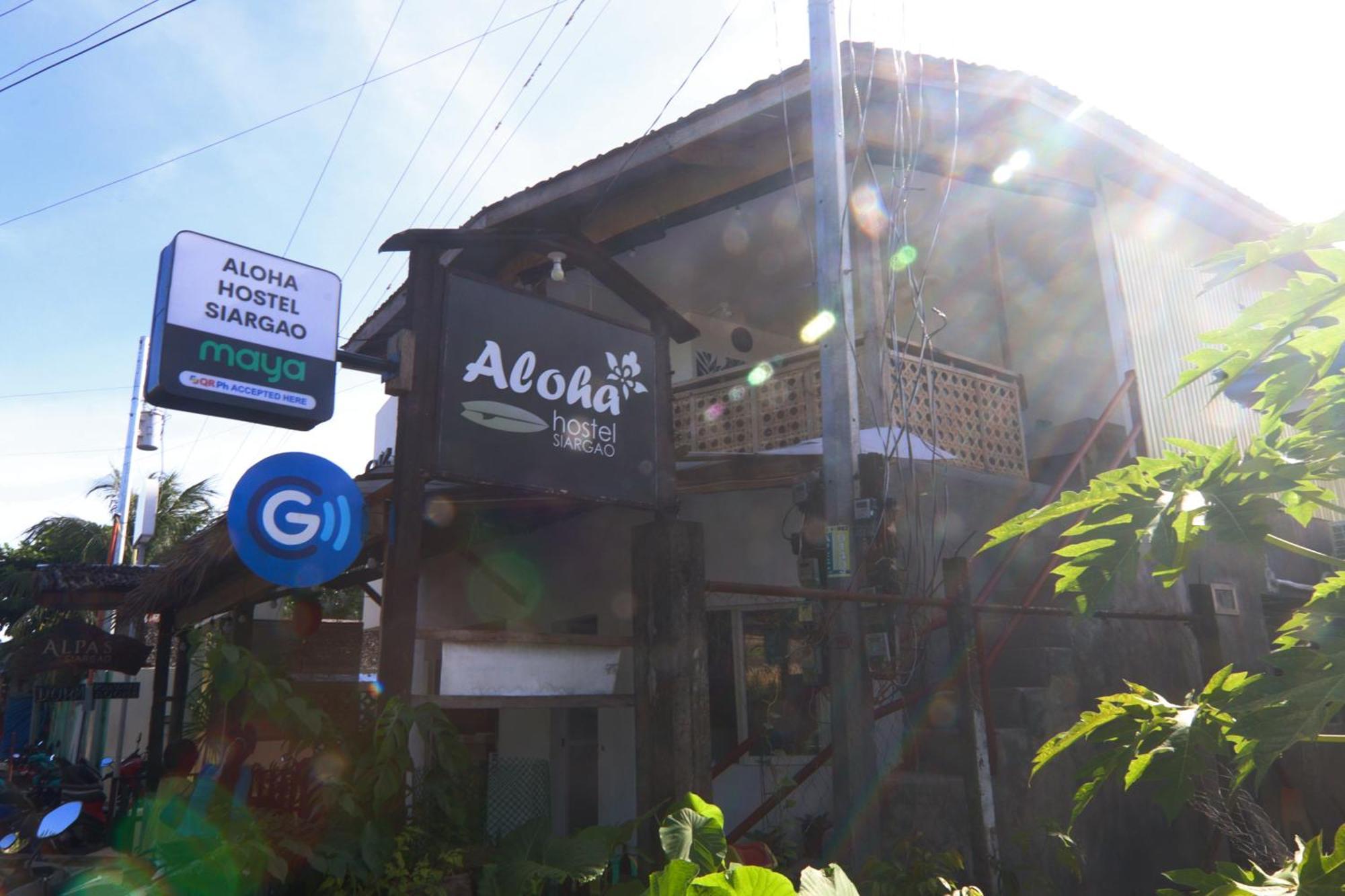 Aloha Hostel Siargao General Luna  Dış mekan fotoğraf