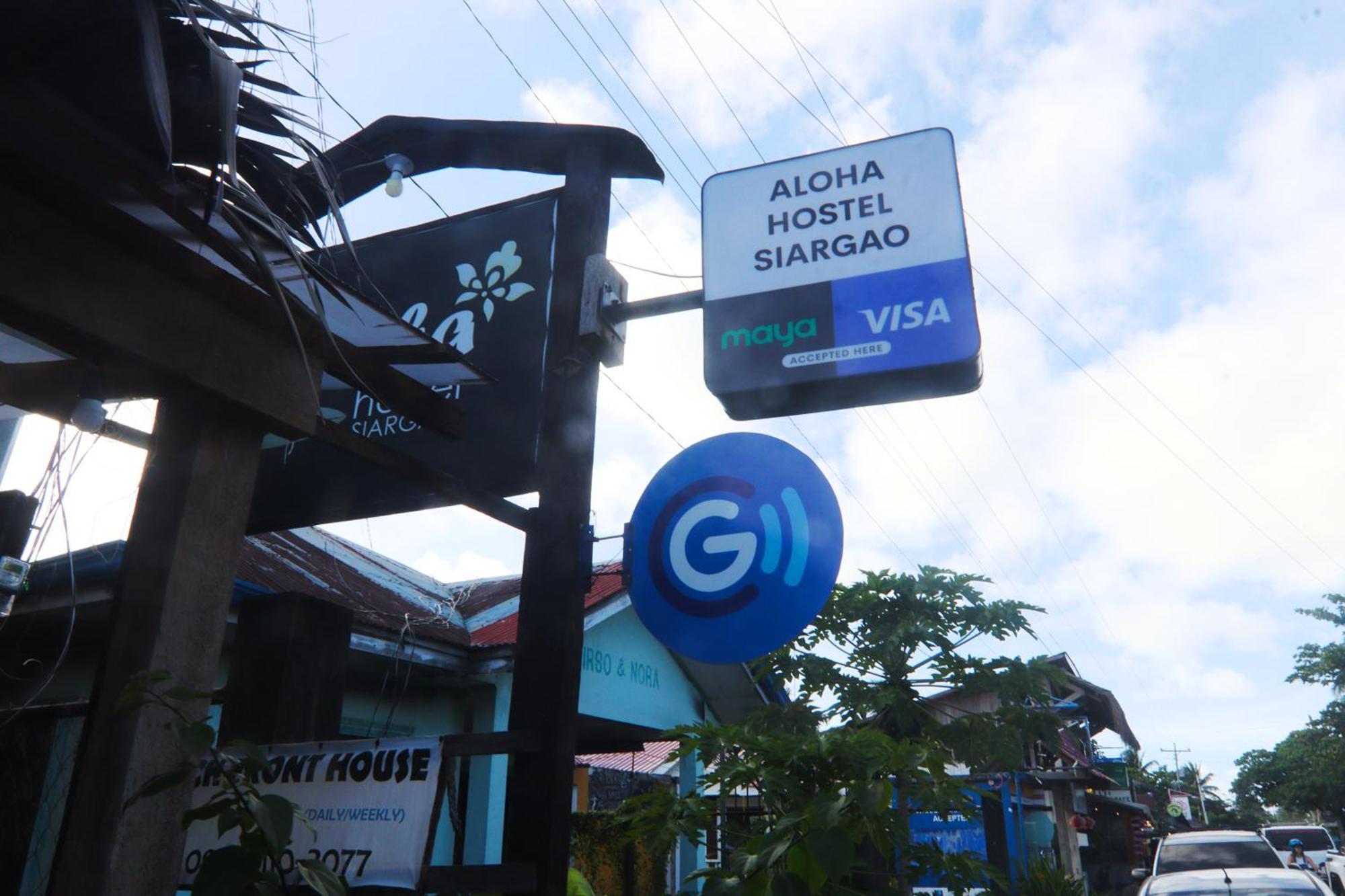 Aloha Hostel Siargao General Luna  Dış mekan fotoğraf