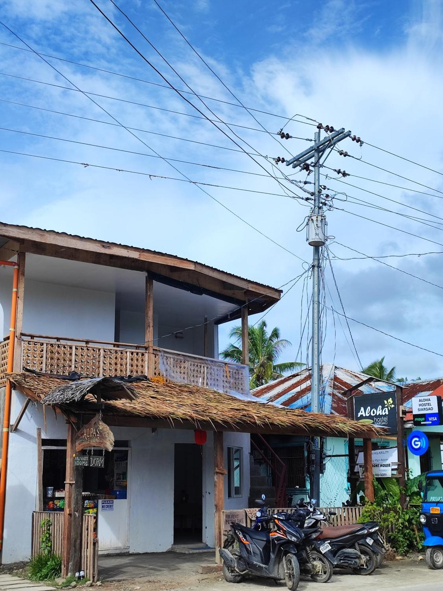 Aloha Hostel Siargao General Luna  Dış mekan fotoğraf