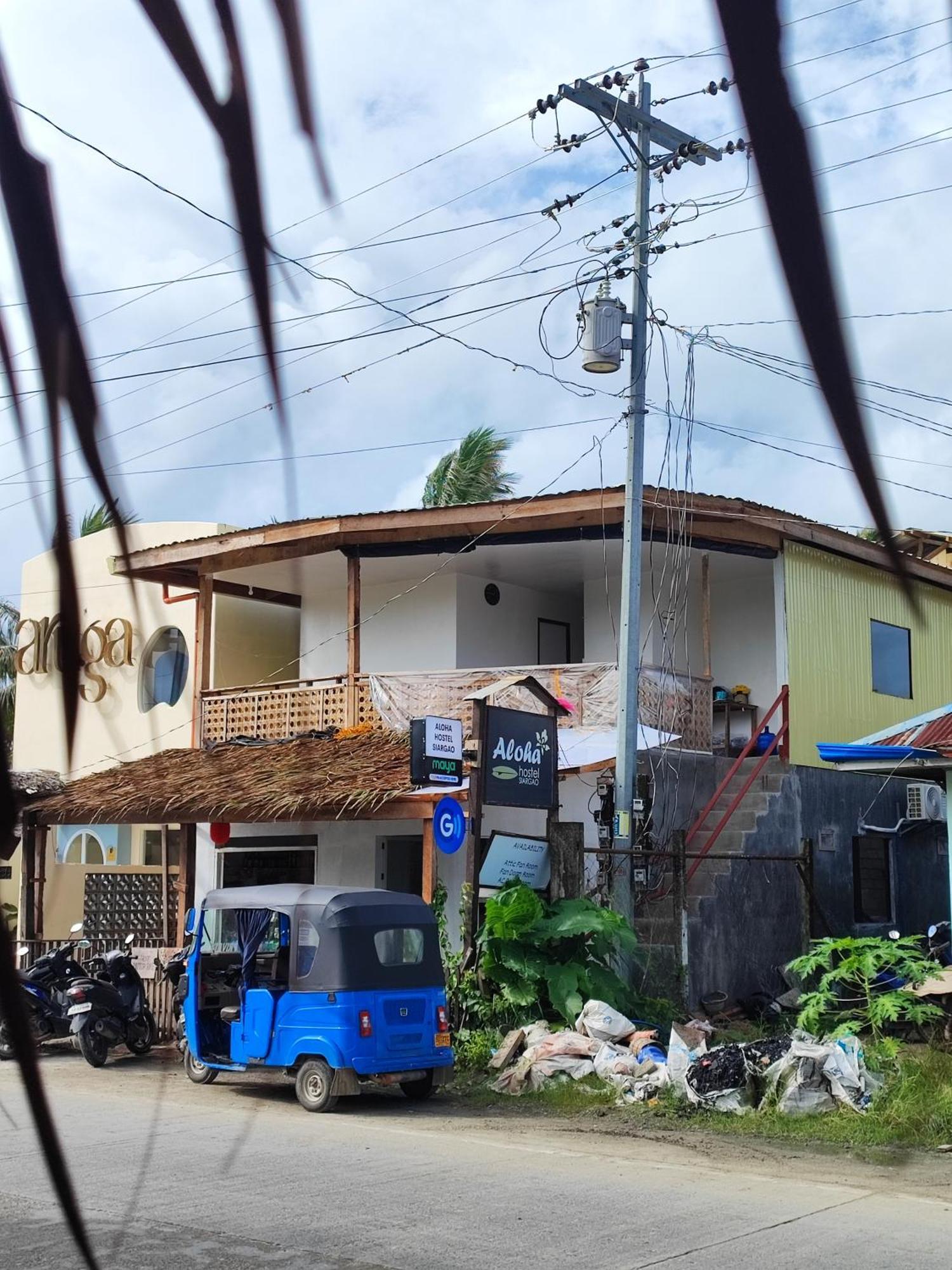 Aloha Hostel Siargao General Luna  Dış mekan fotoğraf